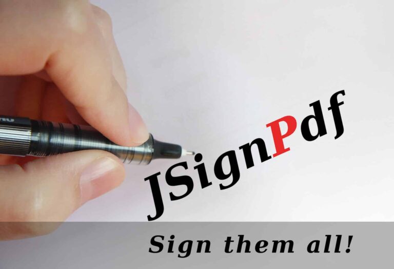 Jsignpdf